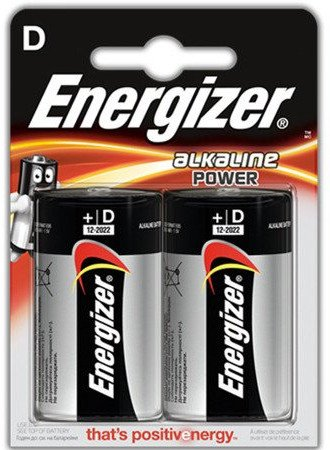 Батарейка Energizer Power D-LR20 E301003400 2шт - 1/1