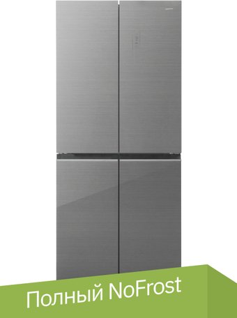 Четырёхдверный холодильник CENTEK CT-1745 Gray - 1/1