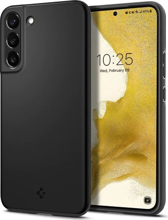 Чехол для телефона Spigen Thin Fit для Galaxy S22 ACS03983 (черный) - 1/1