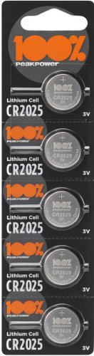 Батарейка PeakPower Lithium CR2025-2C5 - 1/1