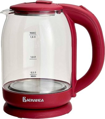 Электрический чайник Василиса ВА-1035 (бордовый) - 1/1