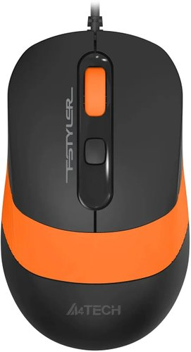 Мышь A4Tech Fstyler FM10S (оранжевый/черный) - 1/1