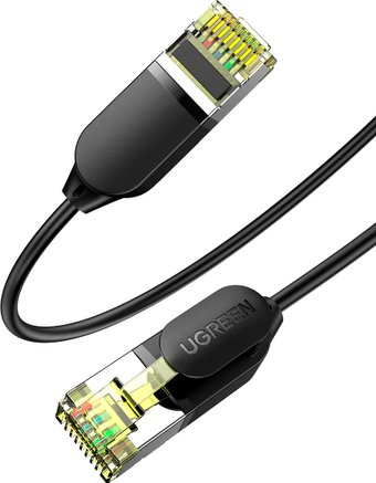 Кабель Ugreen NW149 80418 RJ-45 - RJ-45 (3 м, черный) - 1/1