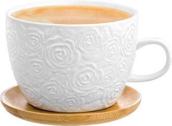 Чашка с блюдцем Elan Gallery Розы 540291 - 1/1