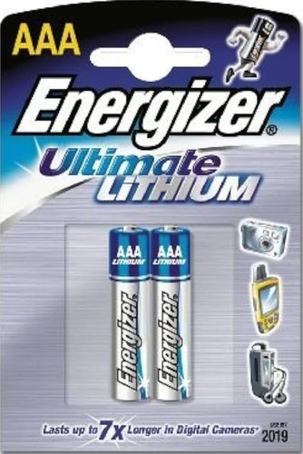 Батарейка Energizer ААА/FR03/L92 Lithium Bl.4 4/48 2 шт - 1/1