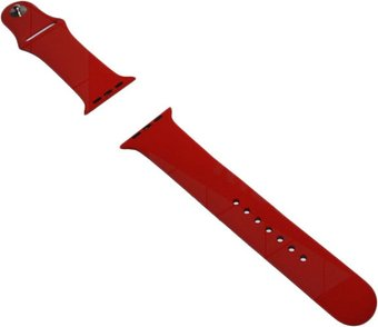 Ремешок KST силиконовый для Apple Watch 42/44 mm (красный) - 1/1