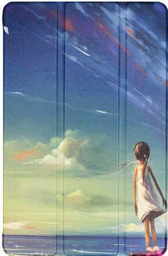 Чехол для планшета JFK Smart Case для Huawei MatePad 10.4 (морской пейзаж) - 1/1