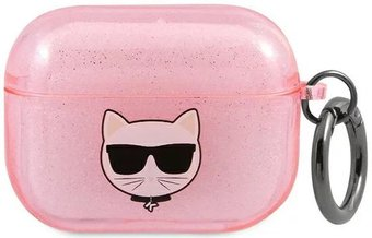 Чехол CG Mobile Karl Lagerfeld для AirPods 3 KLA3UCHGP (розовый) - 1/1