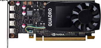 Видеокарта PNY Nvidia Quadro P1000 DVI 4GB GDDR5 VCQP1000DVIV2-PB - 1/1