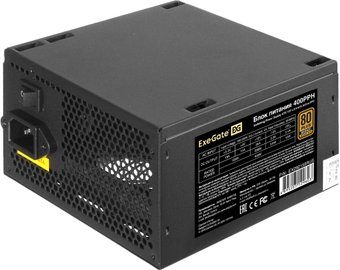 Блок питания ExeGate 400PPH-OEM-SC 80 Plus Bronze EX292159RUS-OEM-S - 1/1