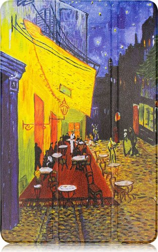 Чехол для планшета JFK Smart Case для Xiaomi Redmi Pad 10.6 (уличное кафе) - 1/1