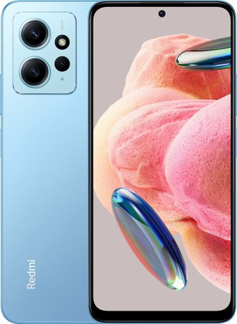 Смартфон Xiaomi Redmi Note 12 4GB/128GB без NFC международная версия (ледяной синий) - 1/1