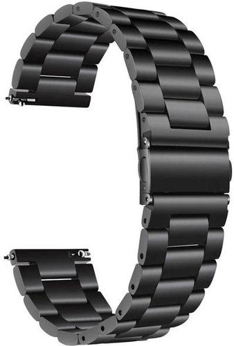 Браслет Rumi Heavy металлический 20 мм (черный) - 1/1