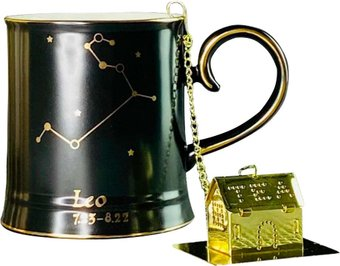 Кружка Lenardi Лев 106-294 (с фильтром и ложкой) - 1/1