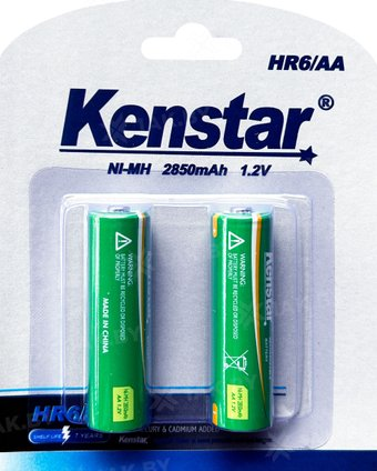 Аккумулятор Kenstar HR6/AA Ni-Mh 2850 mAh BL-2 - 1/1
