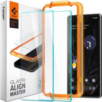 Защитное стекло Spigen ALM Glas TR для Pixel 7a AGL05968 (2шт) - 1/1