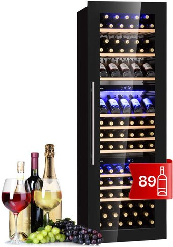 Винный шкаф Klarstein Vinsider 89 Built-In Trio (черный) - 1/1