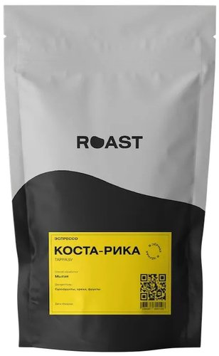 Кофе Roast Коста-Рика Тарразу, помол эспрессо крупно, 200 г - 1/1