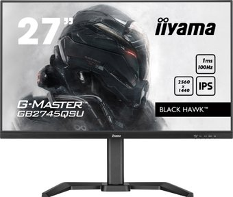 Игровой монитор Iiyama G-Master Black Hawk GB2745QSU-B1 - 1/1