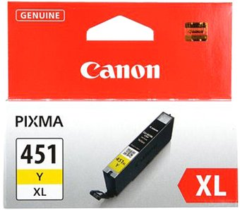 Картридж Canon CLI-451Y XL - 1/1
