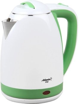 Электрический чайник Atlanta ATH-2437 (белый/зеленый) - 1/1