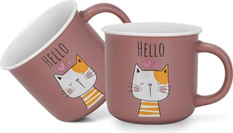 Набор кружек Fissman Hello 3717 (2шт) - 1/1