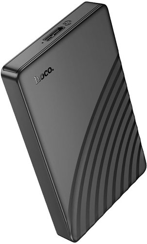 Бокс для накопителей 2.5" Hoco HB46 (черный) - 1/1
