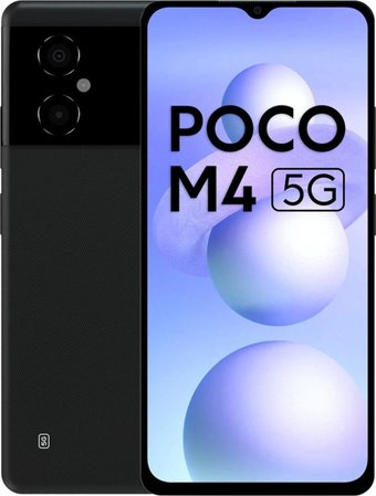 Смартфон POCO M4 5G 6GB/128GB международная версия (черный) - 1/1