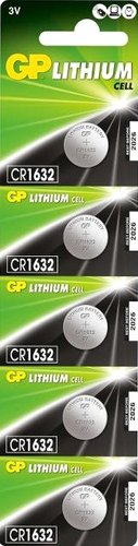 Батарейка GP Lithium CR1632 5 шт. - 1/1