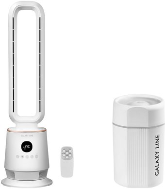 Безлопастной вентилятор Galaxy Line GL8111 + увлажнитель GL8013 - 1/1