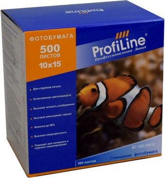 Фотобумага ProfiLine PL-GP-180-10X15-500 - 1/1