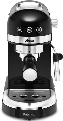 Рожковая кофеварка Ufesa Palermo Black - 1/1