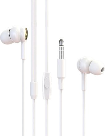 Наушники Borofone BM12 (белый/золотистый) - 1/1