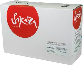 Картридж Sakura Printing SACE251A/723C (аналог Canon CE251A, HP 723C) - 1/1