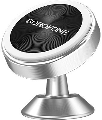 Держатель для смартфона Borofone BH5 (серебристый) - 1/1