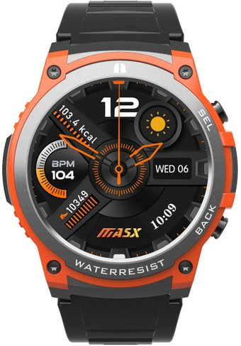 Умные часы MASX Aurora One (оранжевый/черный) - 1/1