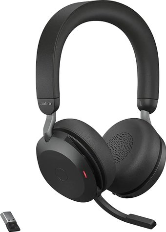 Офисная гарнитура Jabra Evolve2 75 UC Stereo USB-A (черный) - 1/1