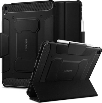 Чехол для планшета Spigen Rugged Armor Pro для iPad Air 10.9 (2022/2020) (черный) - 1/1