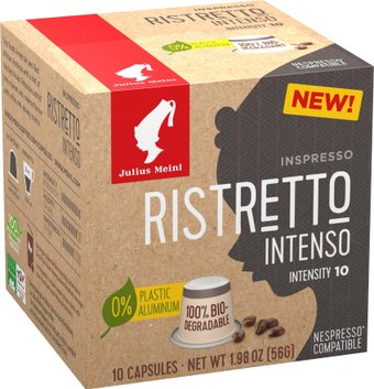 Кофе в капсулах Julius Meinl Biodegradable Ristretto Intenso 10 шт - 1/1