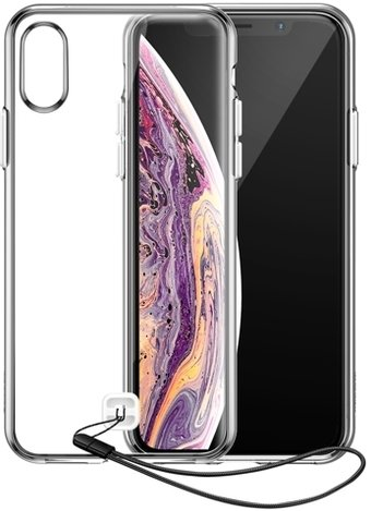 Чехол для телефона Baseus Key Phone для iPhone XS Max (прозрачный) - 1/1