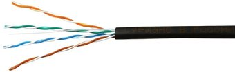 Кабель Skynet Cable CSL-UTP-4-CU-OUT (305 м, черный) - 1/1