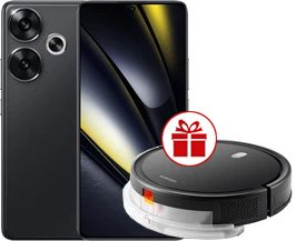 Смартфон POCO F6 12GB/512GB с NFC международная версия (черный) и робот-пылесос Xiaomi Robot Vacuum E5 по акции - 1/1
