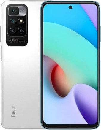 Смартфон Xiaomi Redmi 10 NFC 6GB/128GB международная версия (белая галька) - 1/1