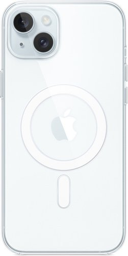 Чехол для телефона Apple MagSafe Clear Case для iPhone 15 Plus (прозрачный) - 1/1