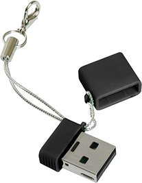 USB Flash QUMO NanoDrive 64Gb Black - 1/1