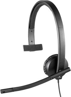 Офисная гарнитура Logitech USB Headset Mono H570e - 1/1