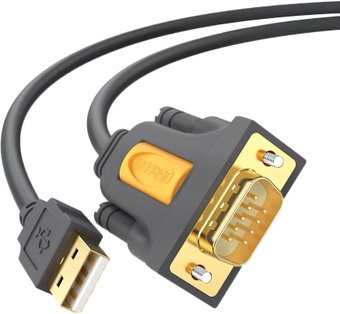 Кабель Ugreen CR104 20222 USB-А 2.0 - DB9 RS-232 (2 м) - 1/1