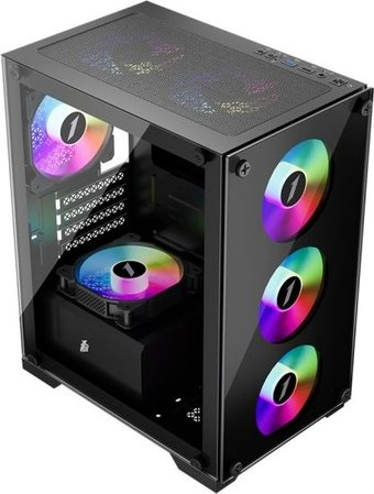 Компьютер BVK R5 5600G/B550M/2*8GB/500GB/600W/1STPLAYER FIREBASE X2-M X2-M-4F1 - 1/1