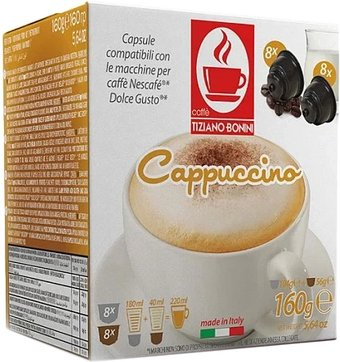 Кофе в капсулах Tiziano Bonini Cappuccino Dolce Gusto 16 шт - 1/1
