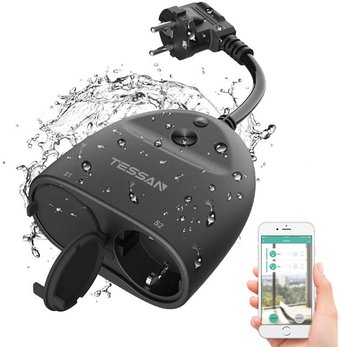 Сетевой фильтр Tessan TS-EOP03-EU (черный) - 1/1